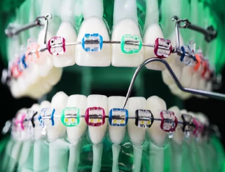 Como escolher a cor da borrachinha do aparelho dentário?